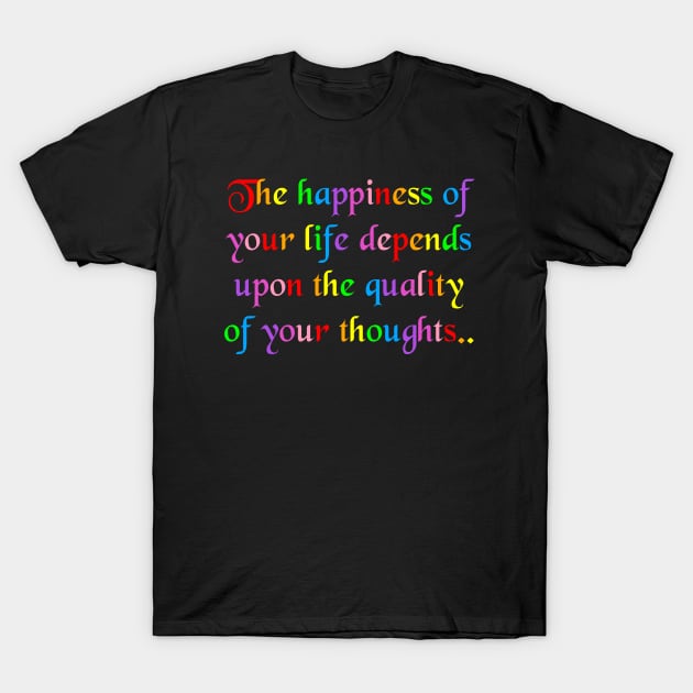 Inspirational Quote 2 T-Shirt by MelanieJeyakkumar